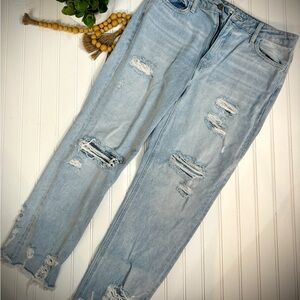 Flying Monkey High Rise Wide Leg Boyfriend